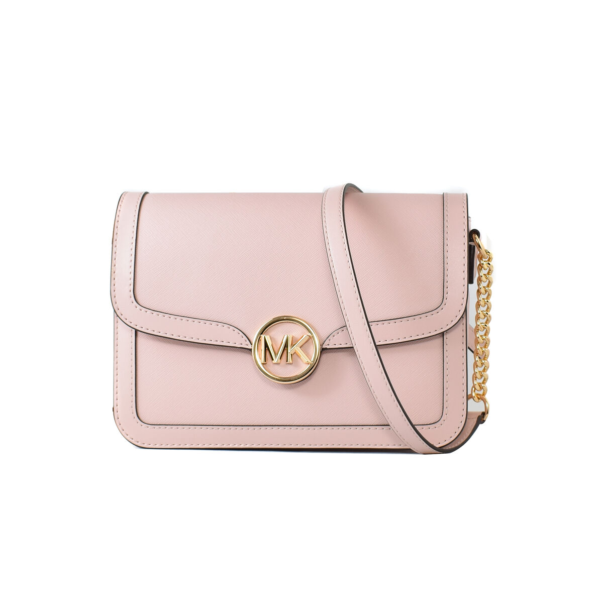 Shoulder Bag Michael Kors Leida Pink 23 x 17 x 6 cm Shoulder Bag Michael Kors Leida Pink 23 x 17 x 6 cm