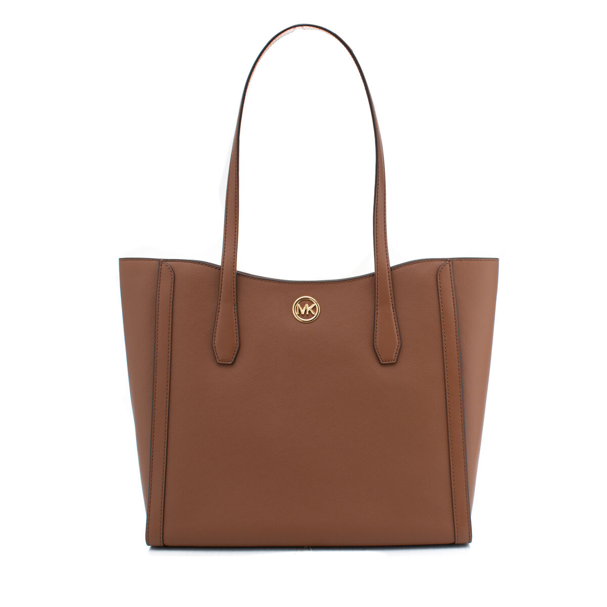 Shoulder Bag Michael Kors Leida Brown 34 x 29 x 12 cm Shoulder Bag Michael Kors Leida Brown 34 x 29 x 12 cm