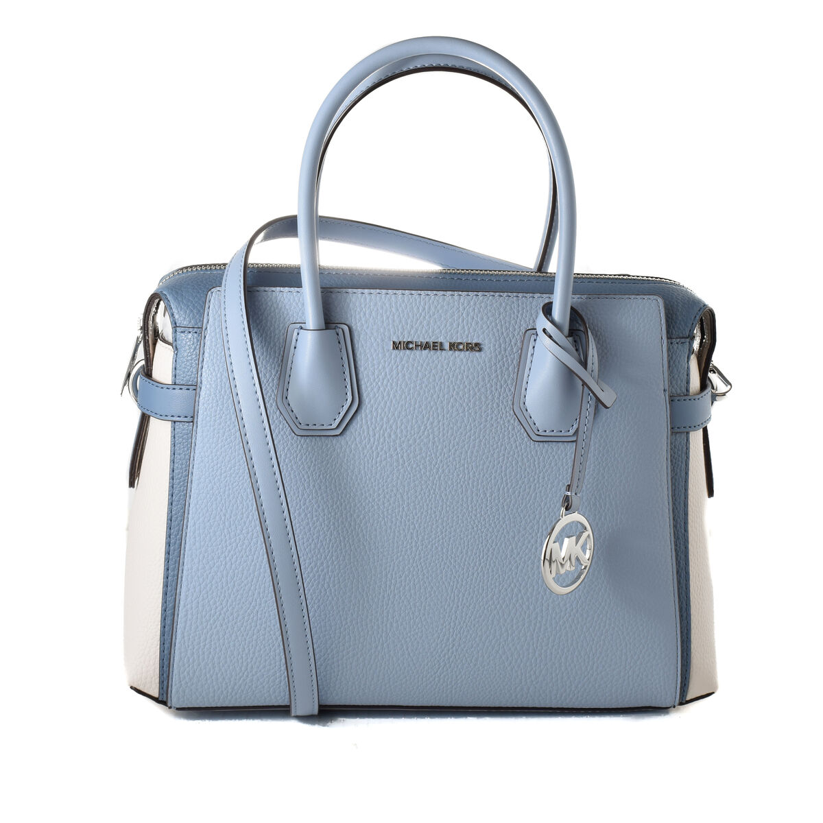 Women’s Handbag Michael Kors MERCER Blue 30 x 23 x 10 cm