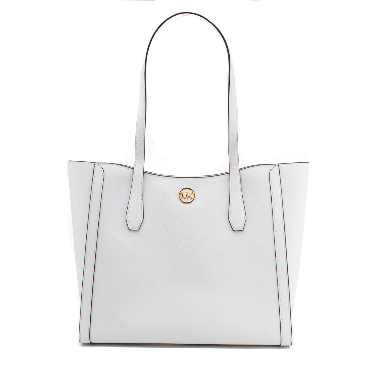 Shoulder Bag Michael Kors Leida White 34 x 29 x 12 cm Shoulder Bag Michael Kors Leida White 34 x 29 x 12 cm