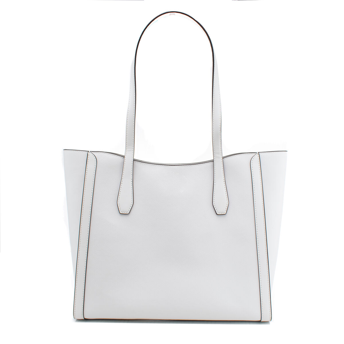 Shoulder Bag Michael Kors Leida White 34 x 29 x 12 cm