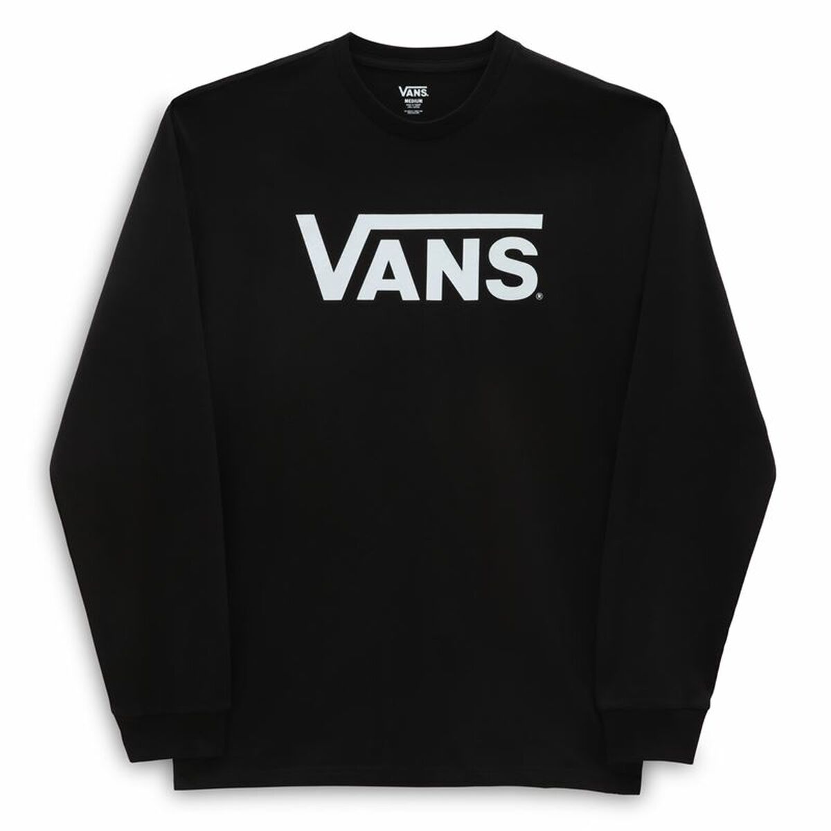 Unisex Long Sleeve T-Shirt Vans Classic Black Unisex Long Sleeve T-Shirt Vans Classic Black