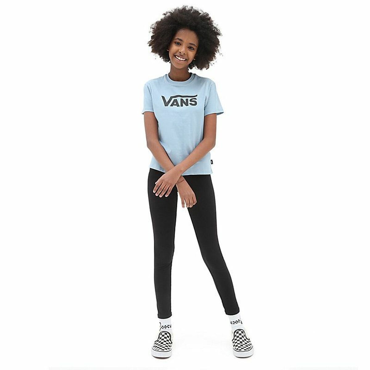 Child’s Short Sleeve T-Shirt Vans Flying V Crew Blue