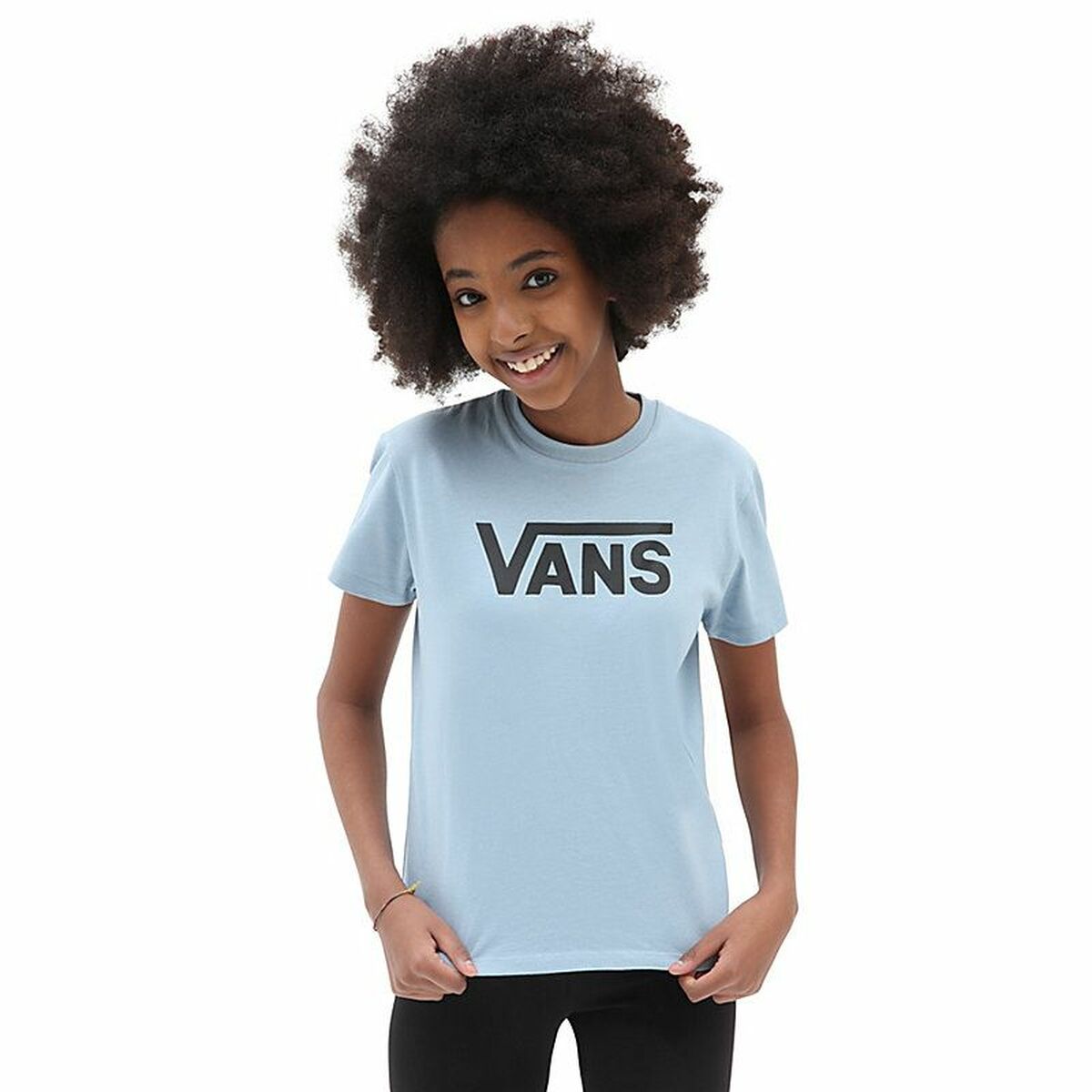 Child’s Short Sleeve T-Shirt Vans Flying V Crew Blue
