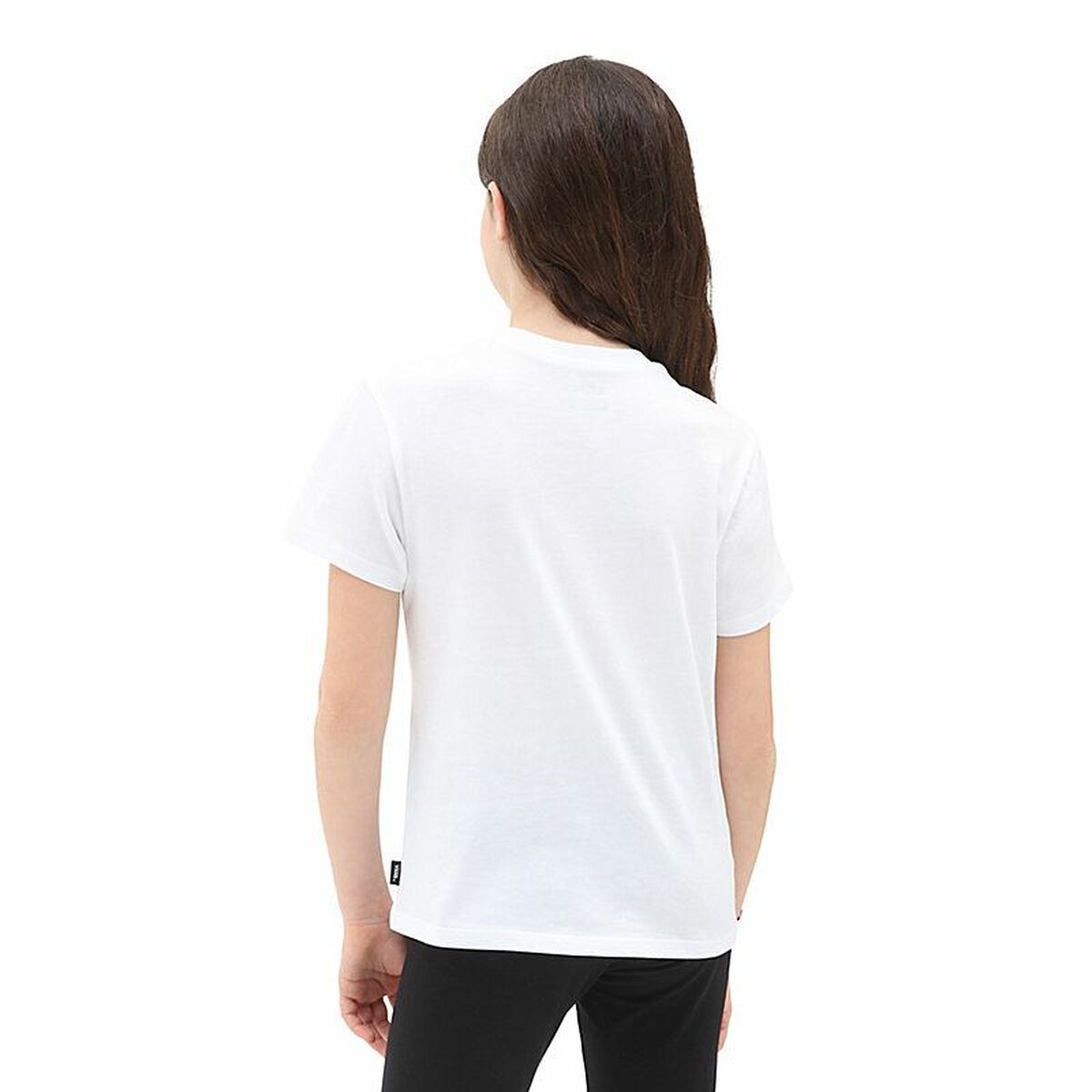Child’s Short Sleeve T-Shirt Vans Sunlit Crew White