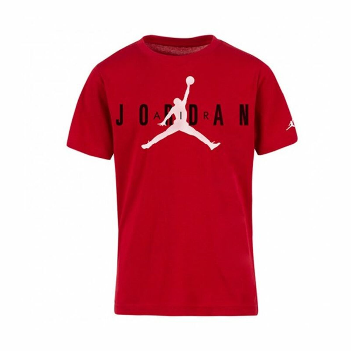 Child’s Short Sleeve T-Shirt Jordan Jumpman Sustainable Graphi Red Child’s Short Sleeve T-Shirt Jordan Jumpman Sustainable Graphi Red