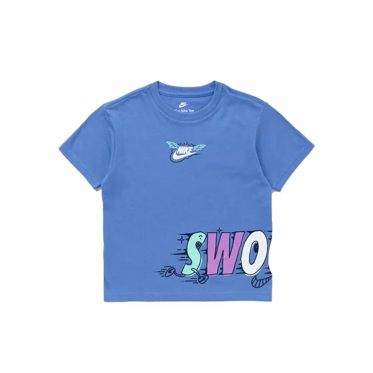 Child’s Short Sleeve T-Shirt Nike Nsw Art Rlxd Ss Gfx Niño Nike Polar Indigo