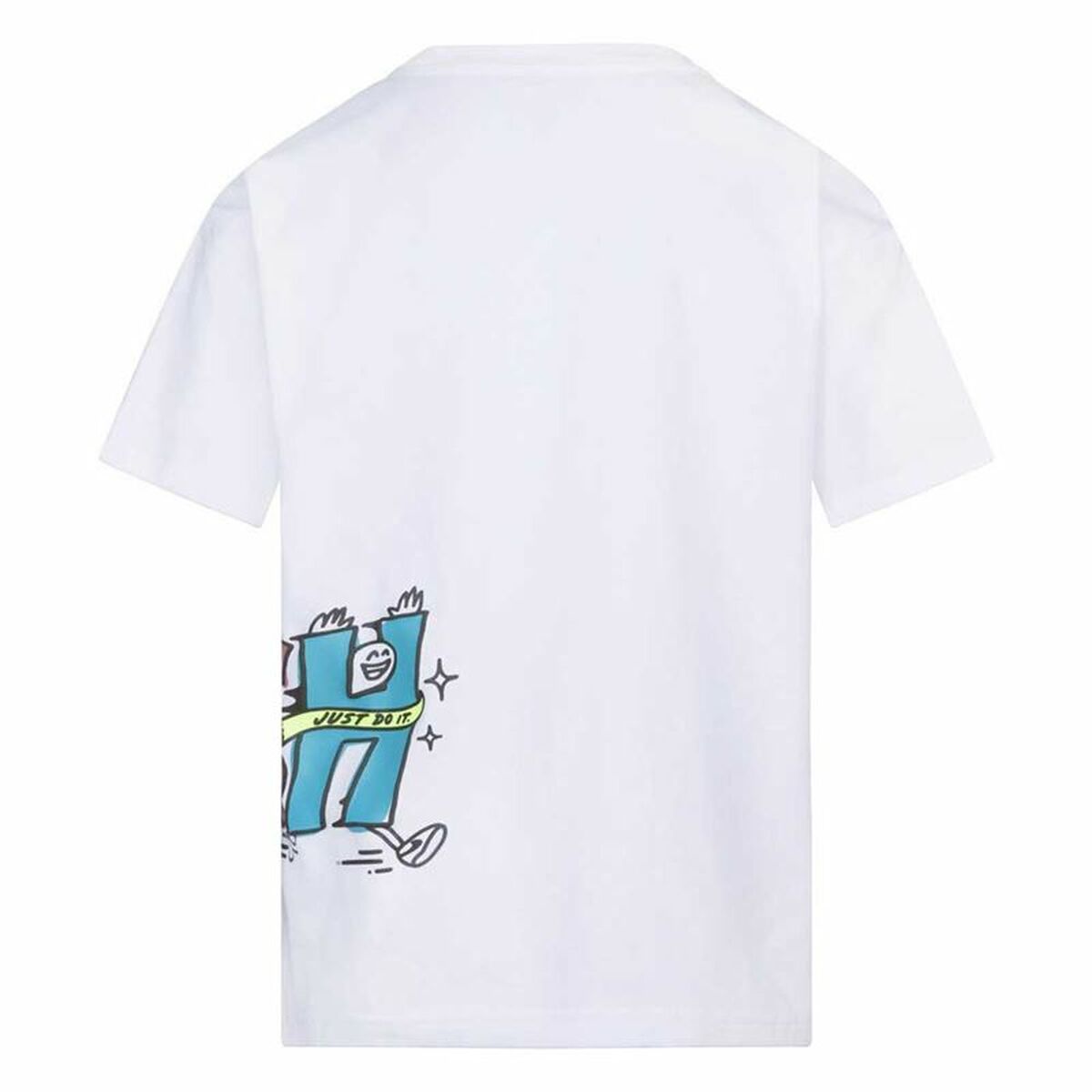 Child’s Short Sleeve T-Shirt Nike KT-S/S Knit White