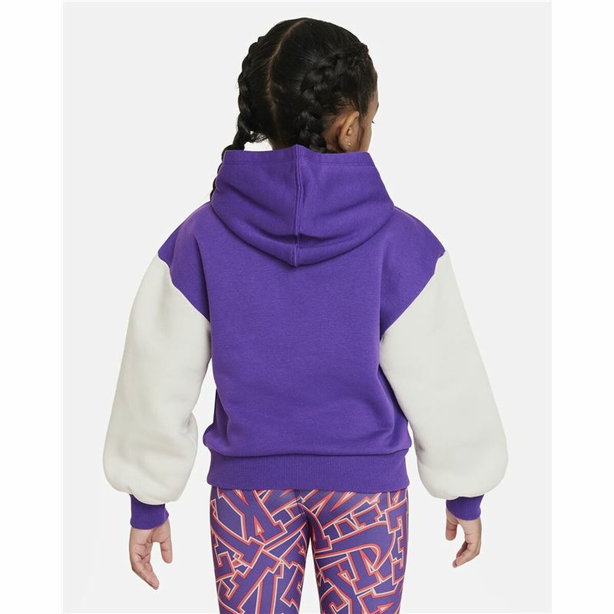 Hooded Sweatshirt for Girls Nike Join The Club Violet
