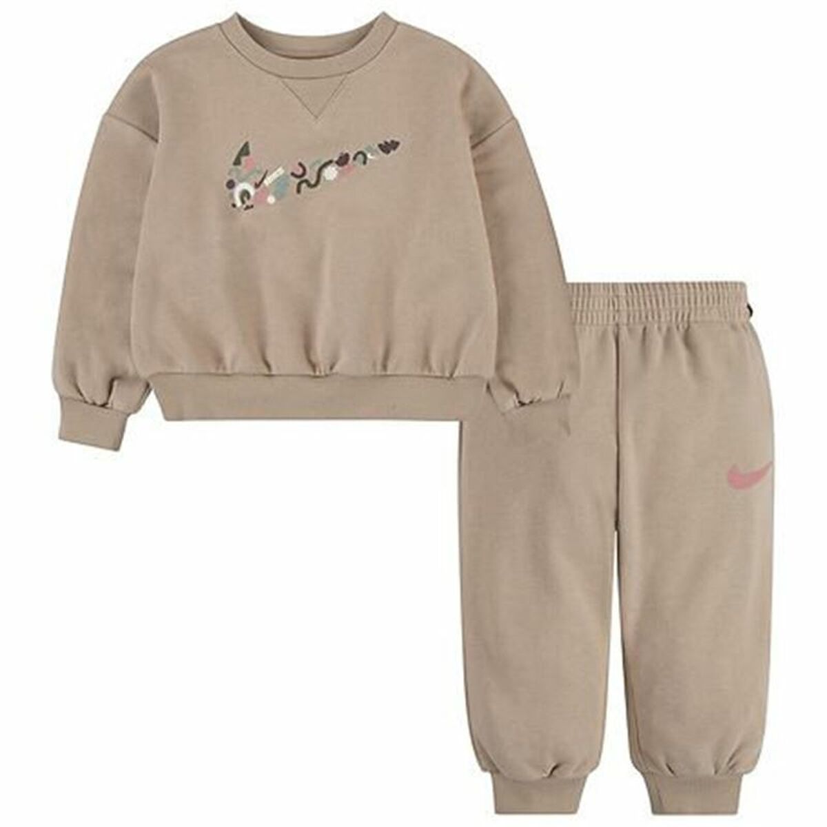 Children’s Sports Outfit Nike Nsw Primary Play Brown 2 Pieces