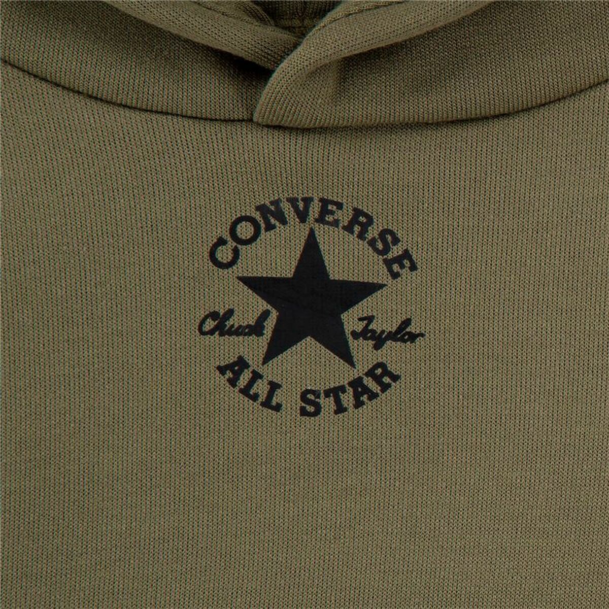 Sports Outfit for Baby Converse Sustainable Core Po Olive 2 Pieces