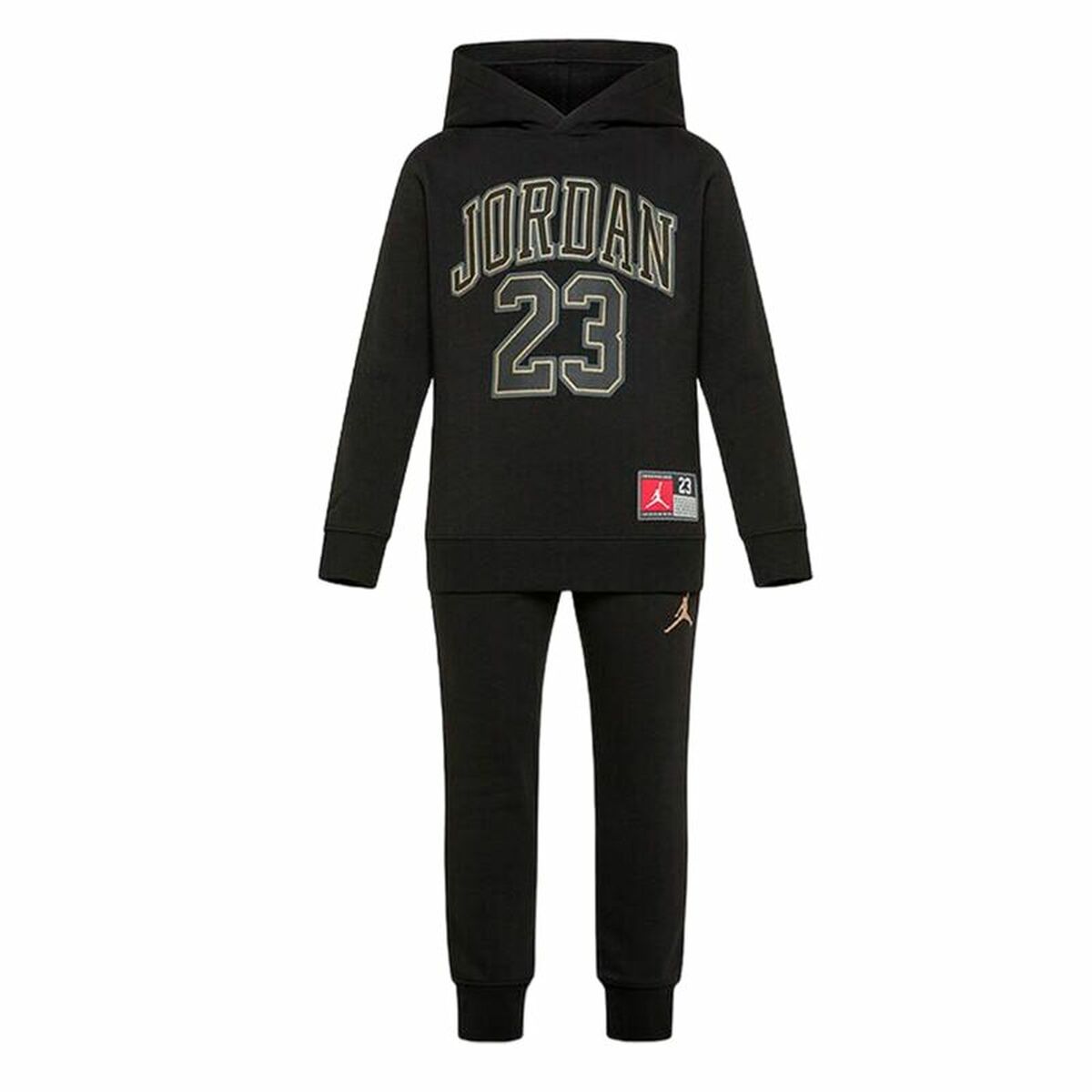 Sports Outfit for Baby Jordan Pack Po Set Black 2 Pieces Sports Outfit for Baby Jordan Pack Po Set Black 2 Pieces
