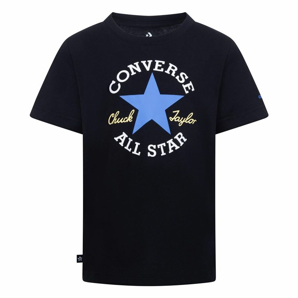 Child’s Short Sleeve T-Shirt Converse Sustainable Core Sse Black