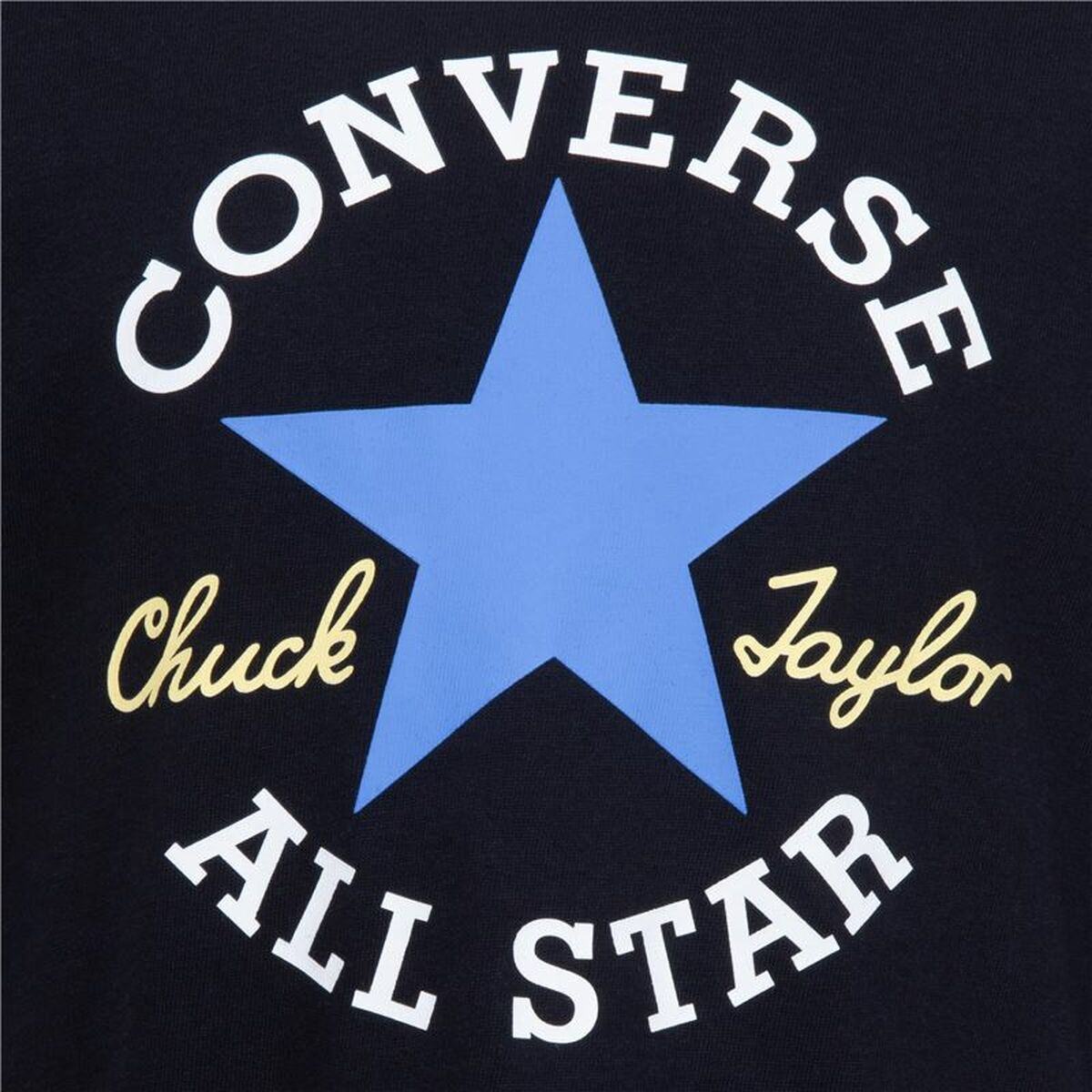 Child’s Short Sleeve T-Shirt Converse Sustainable Core Sse Black