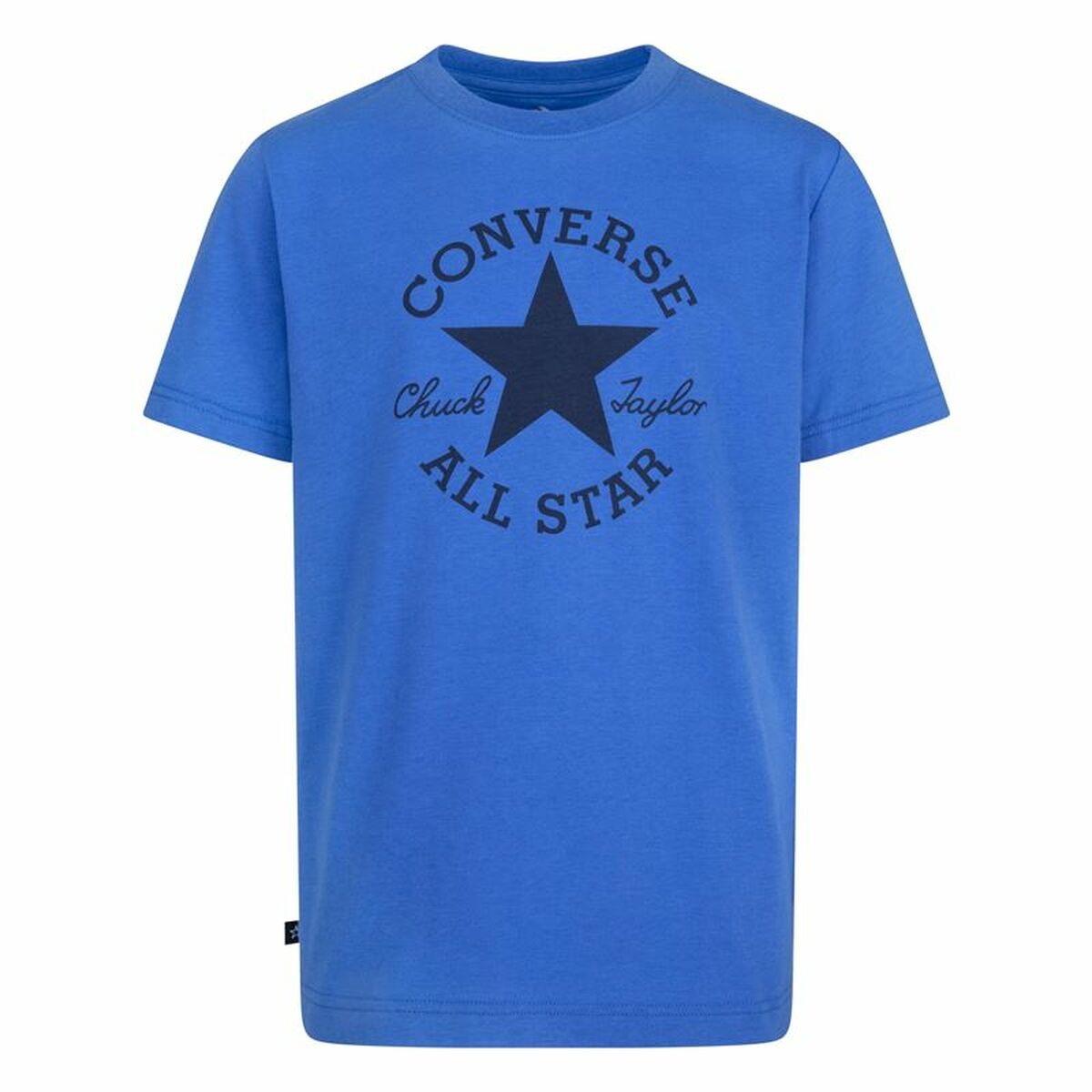 Child’s Short Sleeve T-Shirt Converse Sustainable Core Sse Blue