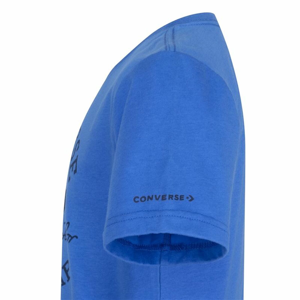 Child’s Short Sleeve T-Shirt Converse Sustainable Core Sse Blue