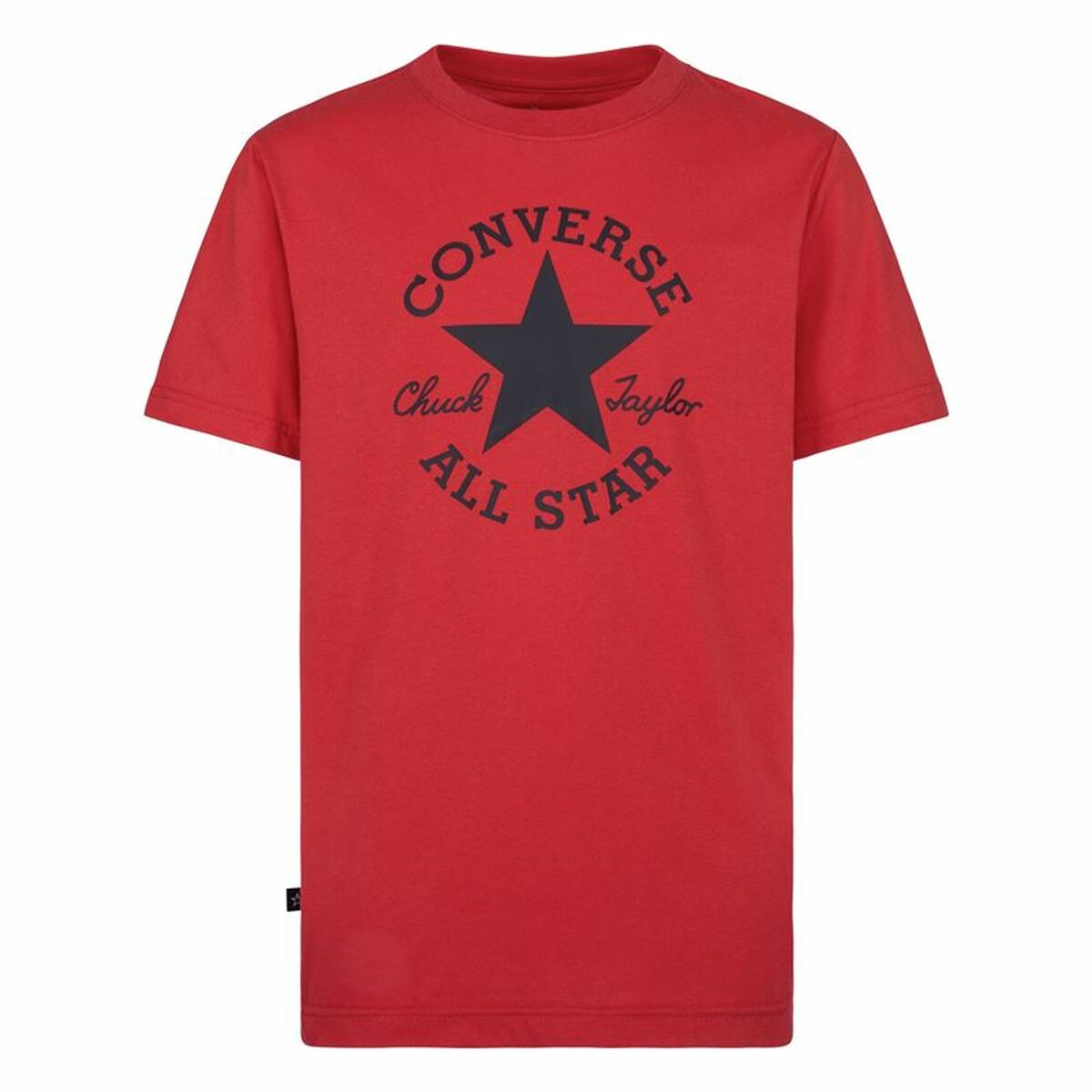 Child’s Short Sleeve T-Shirt Converse Sustainable Core Sse Red