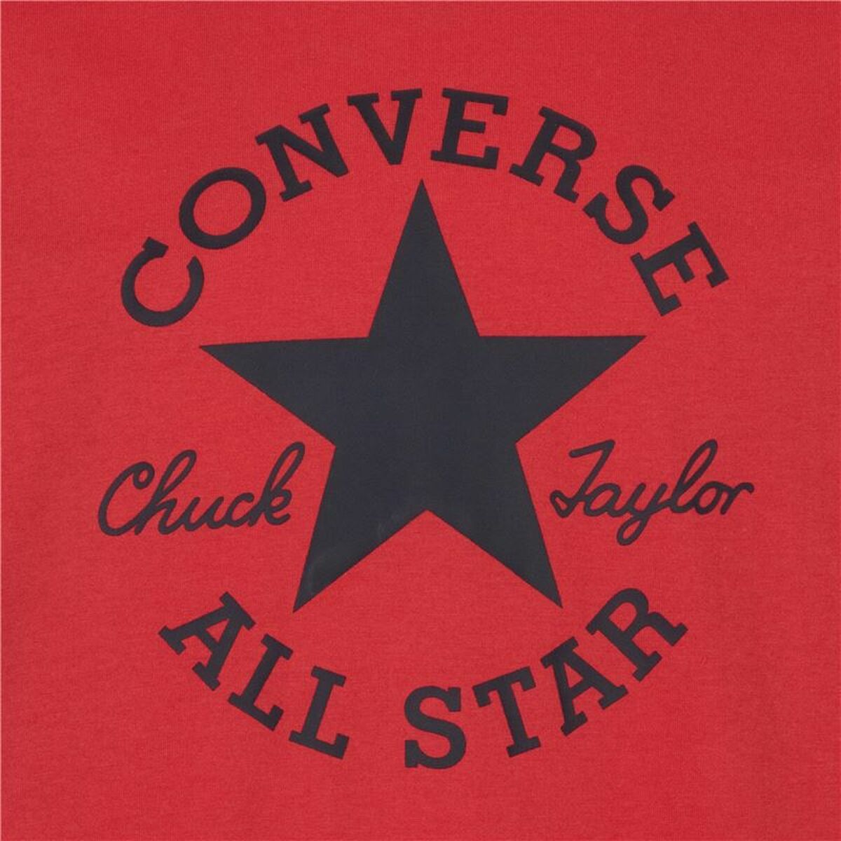 Child’s Short Sleeve T-Shirt Converse Sustainable Core Sse Red