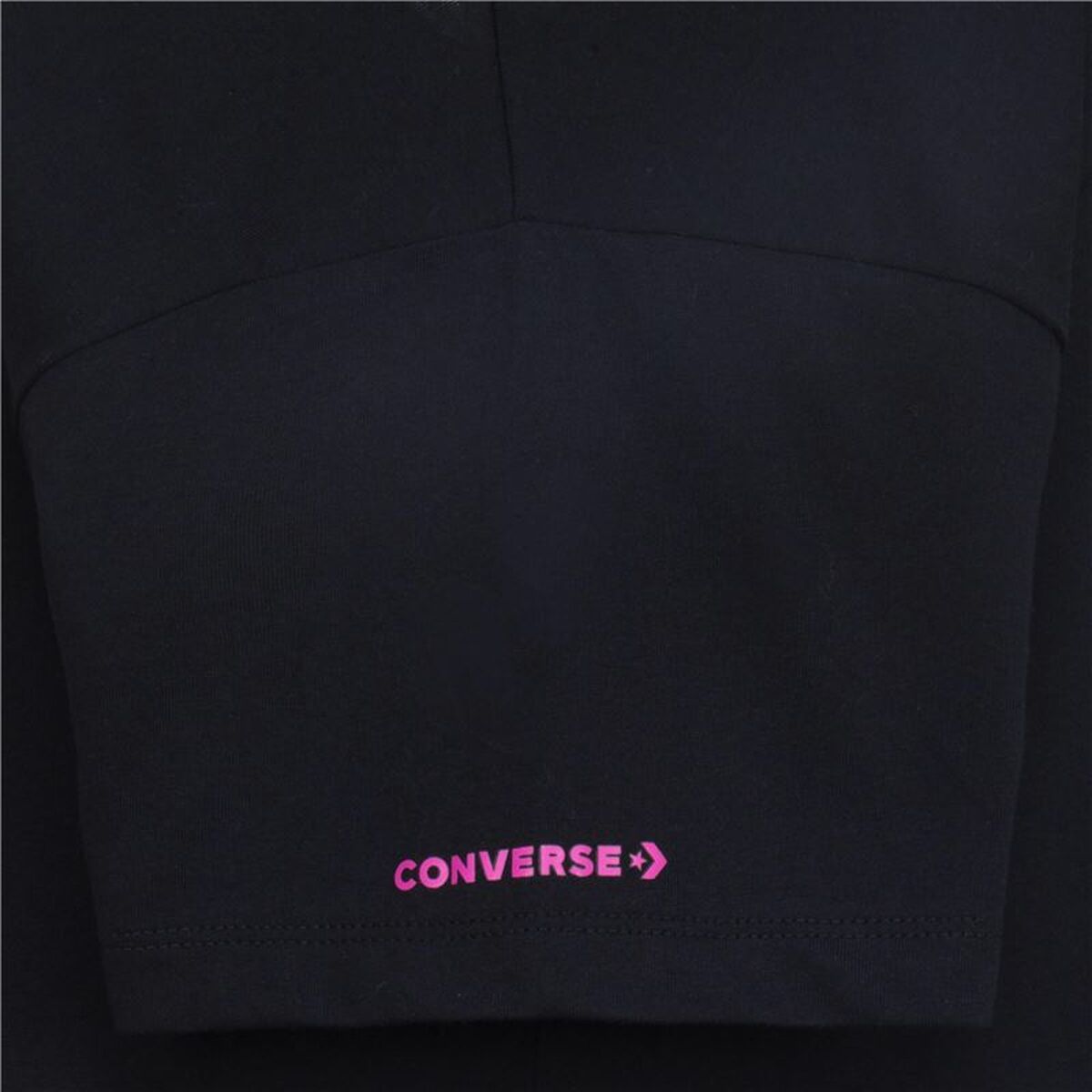 Child’s Short Sleeve T-Shirt Converse Boyfriend Graphicrt Black