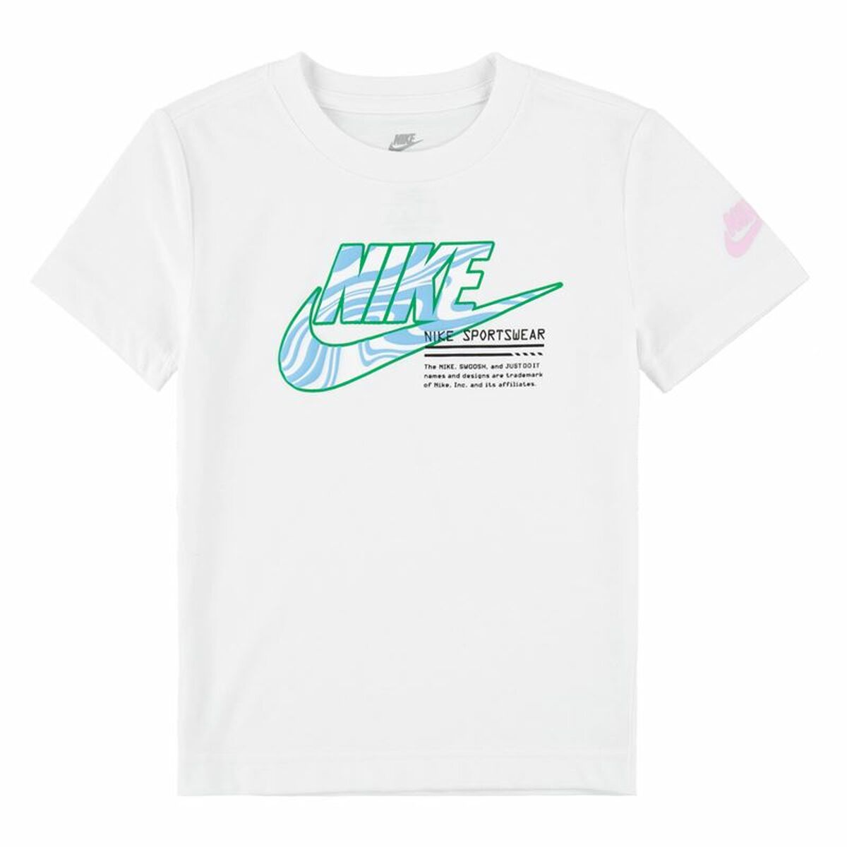 Short Sleeve T-Shirt Nike Futura Micro Text