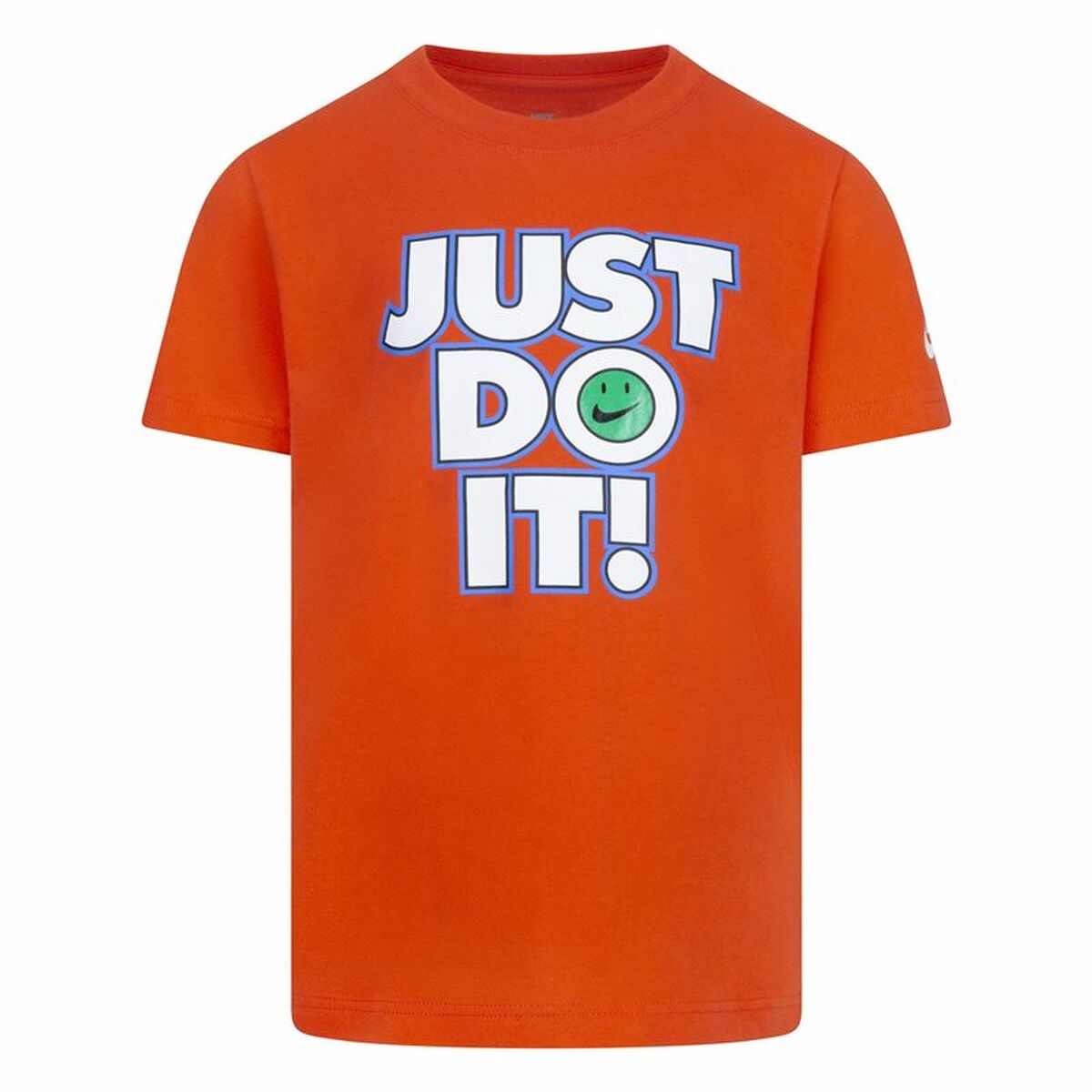 Children’s Short Sleeve T-Shirt Nike Smiley Just do it Ss Orange Children’s Short Sleeve T-Shirt Nike Smiley Just do it Ss Orange
