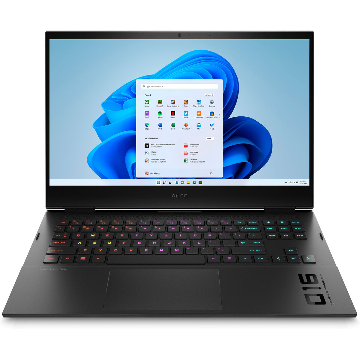 Laptop HP OMEN by HP Laptop 16-b1006ns 16,1″ i7-12700H 16 GB RAM 1 TB SSD NVIDIA GeForce RTX 3060 Spanish Qwerty