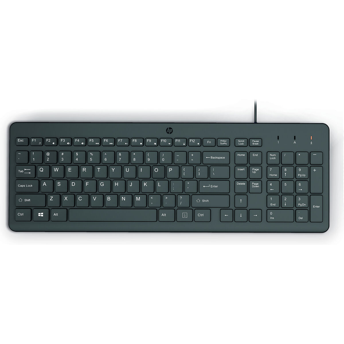 Keyboard HP 150 Black Spanish Qwerty Keyboard HP 150 Black Spanish Qwerty