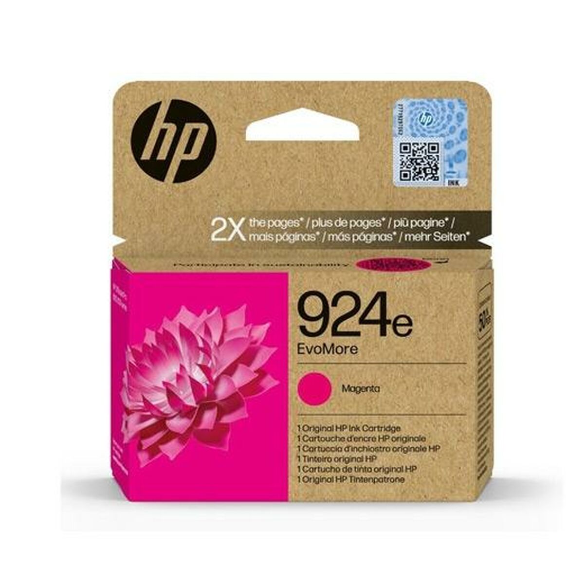 Original Ink Cartridge HP 00P OFFICEJET PRO 8120, 8130 SERIES – 924E Magenta