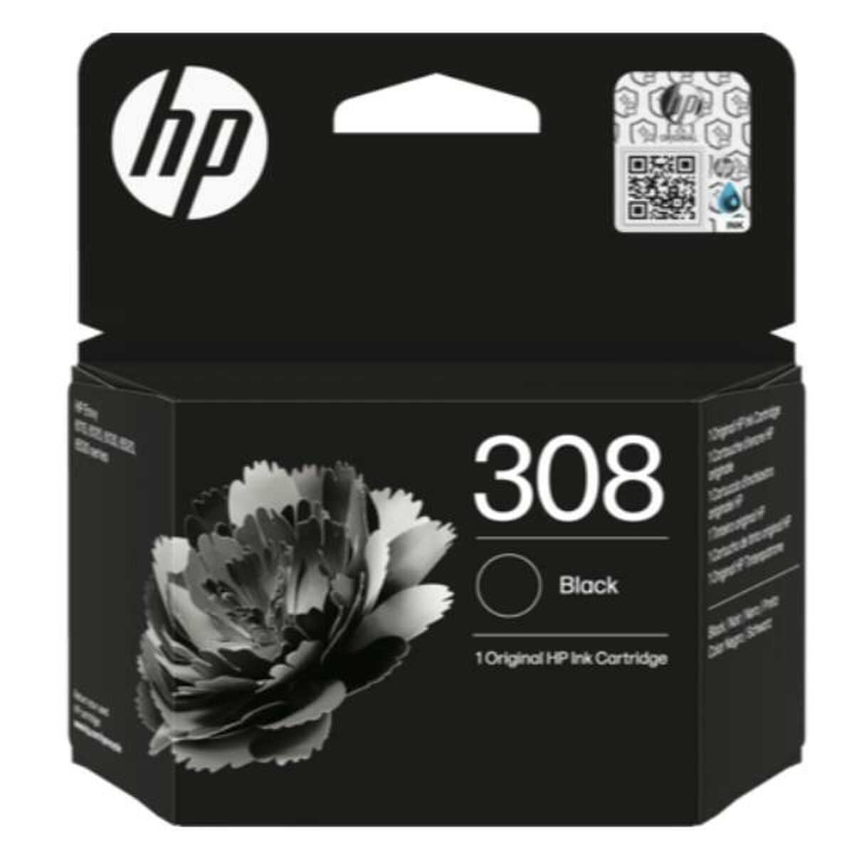 Original Ink Cartridge HP 308 Black