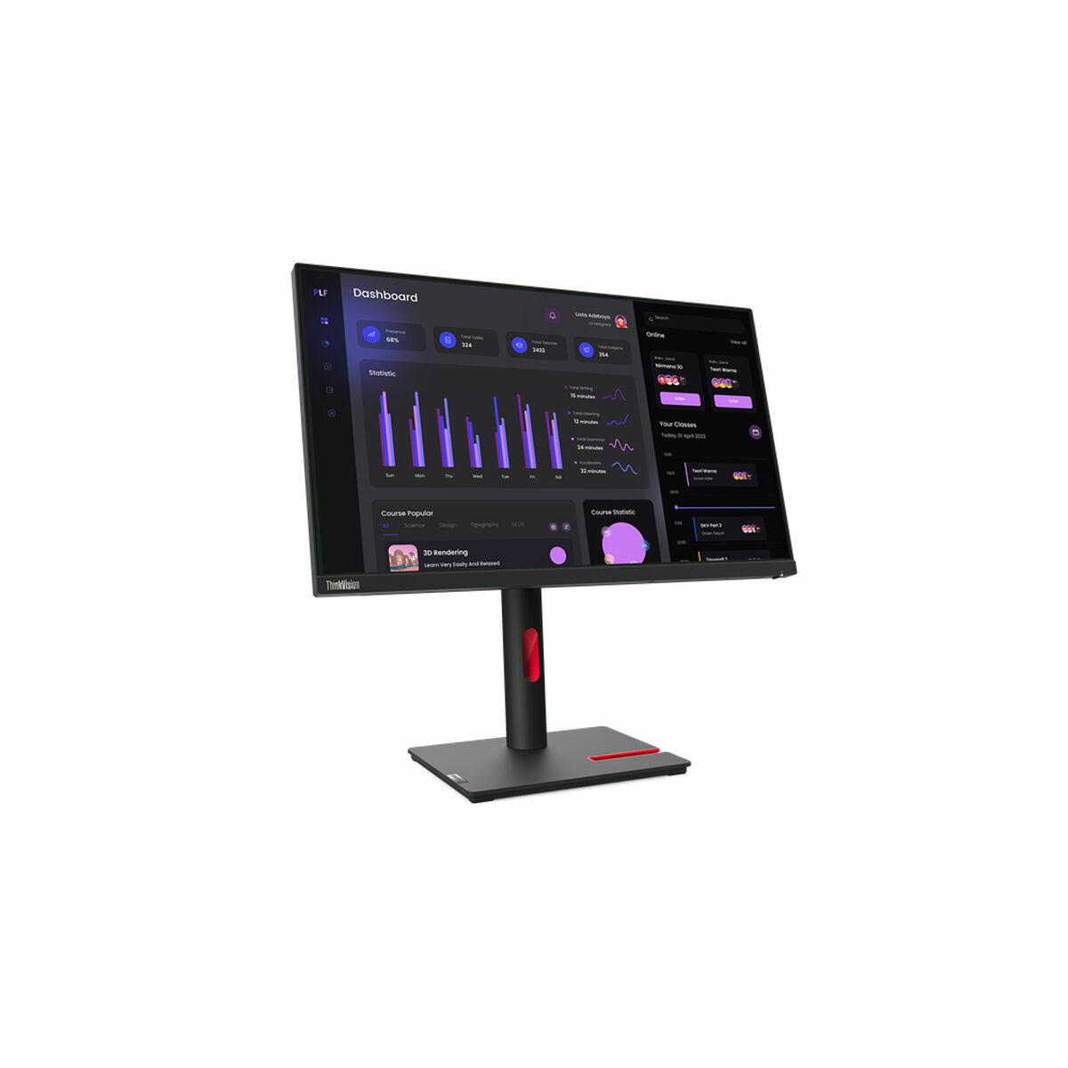 Monitor Lenovo ThinkVision T24i-30 Full HD 23,8″