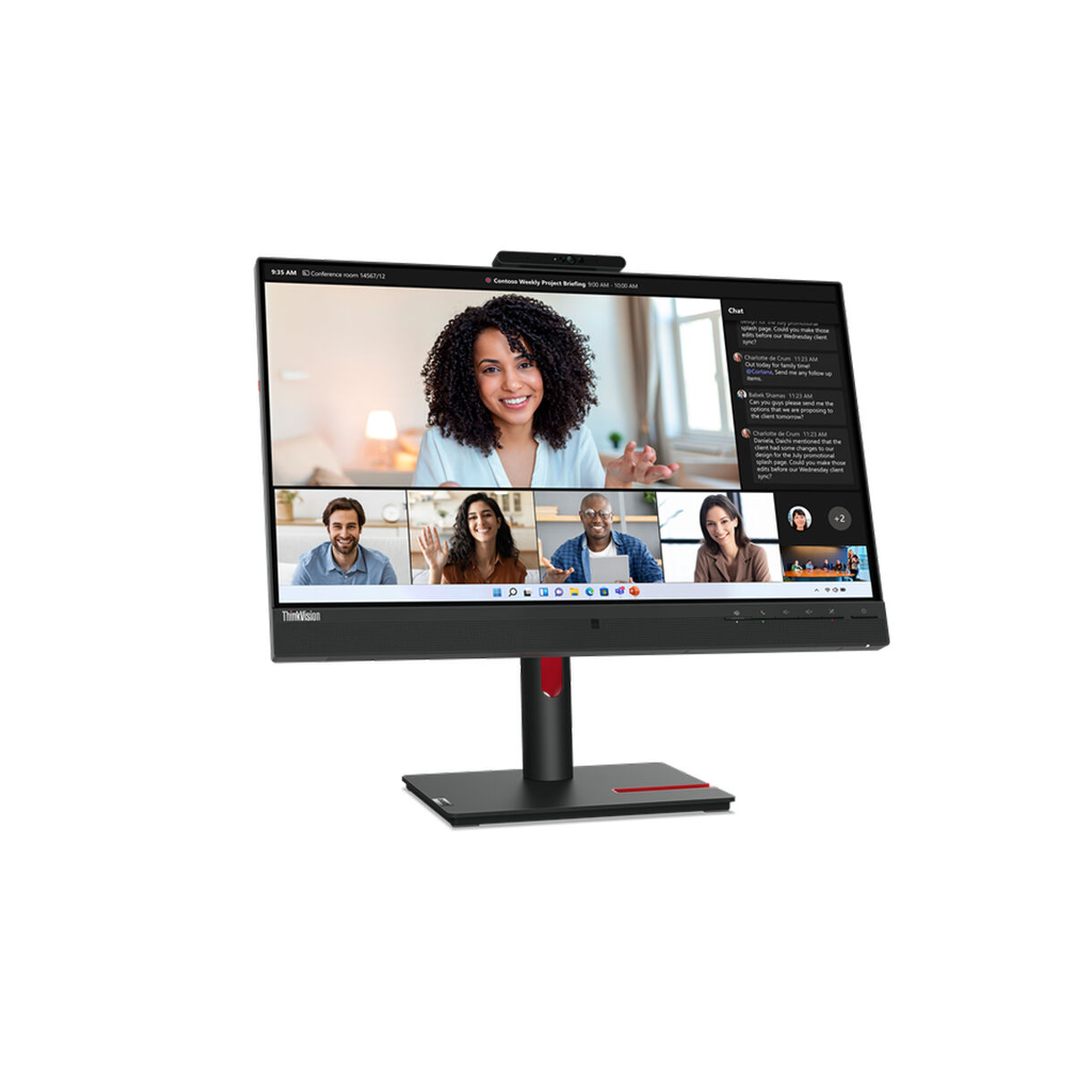 Monitor Lenovo 63D7UAT3EU 23,8″ LED IPS Flicker free 75 Hz