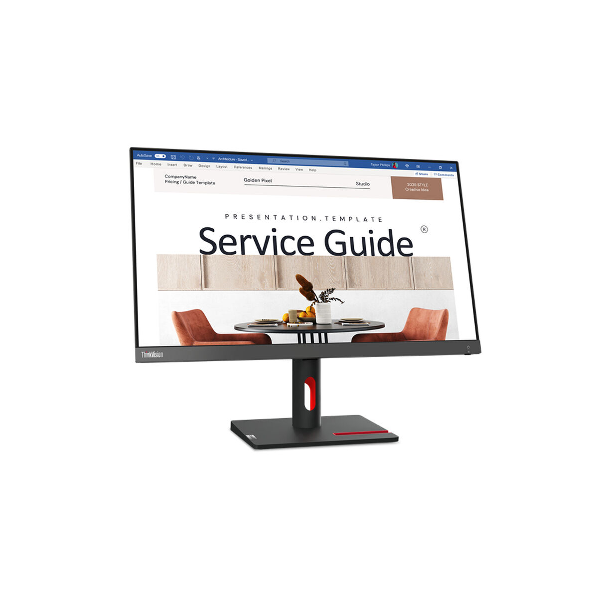 Monitor Lenovo S24I-30 23,8″ Full HD 100 Hz 50 – 60 Hz