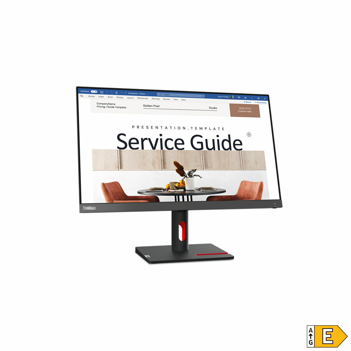 Monitor Lenovo S24I-30 23,8″ Full HD 100 Hz 50 – 60 Hz
