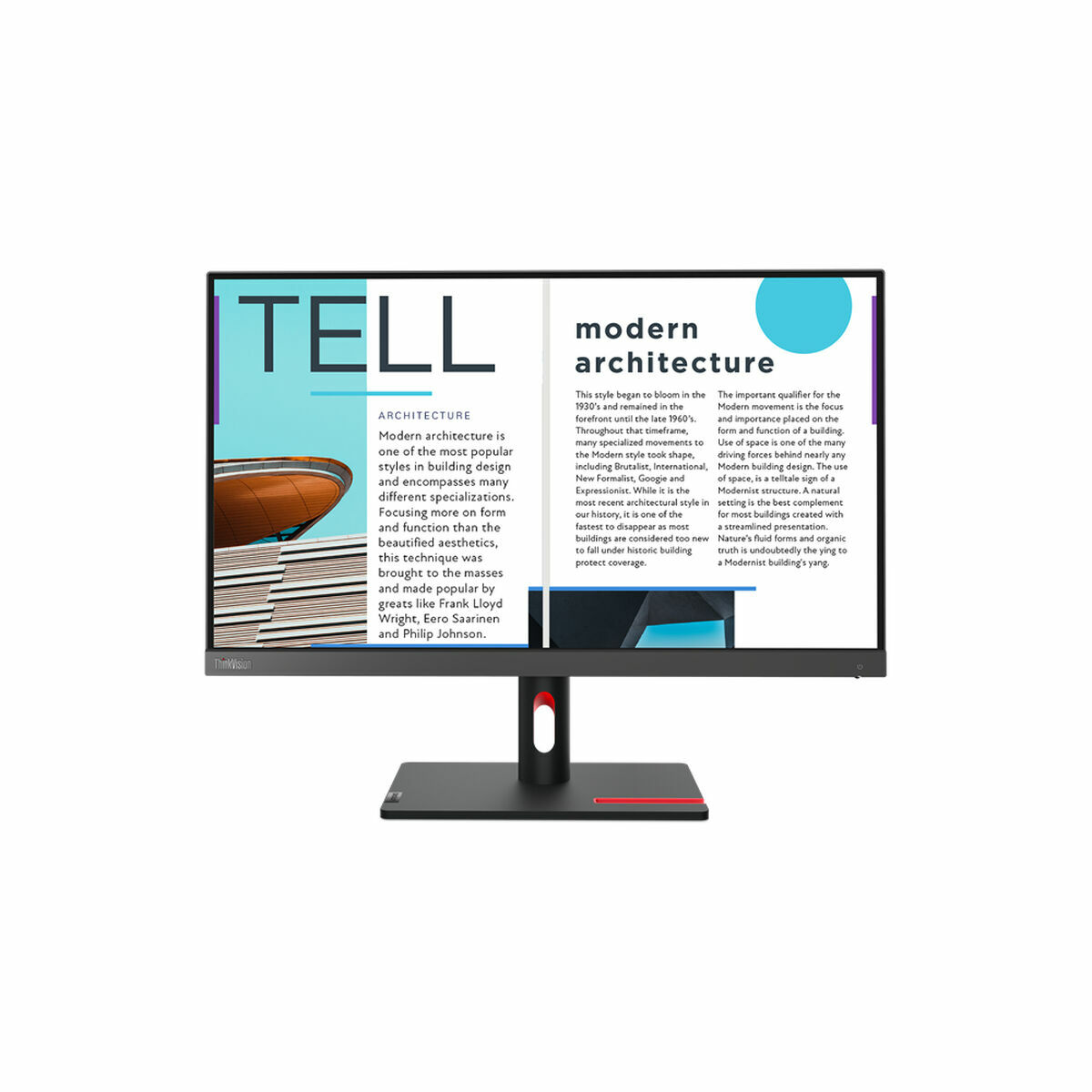 Monitor Lenovo ThinkVision S25E-30 Full HD 24,5″ 75 Hz