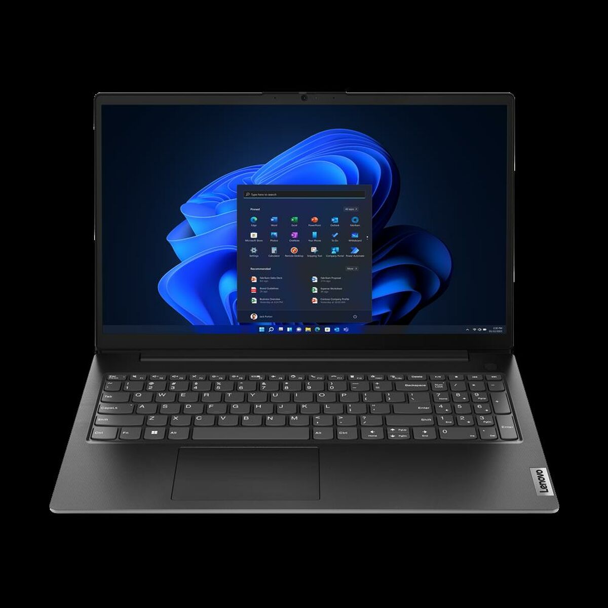 Laptop Lenovo V15 Spanish Qwerty 15,6″ AMD Ryzen 5 7520U 8 GB RAM 256 GB SSD