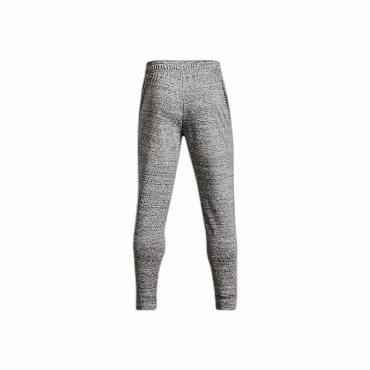 Long Sports Trousers Under Armour Rival Terry Grey Men Fitness