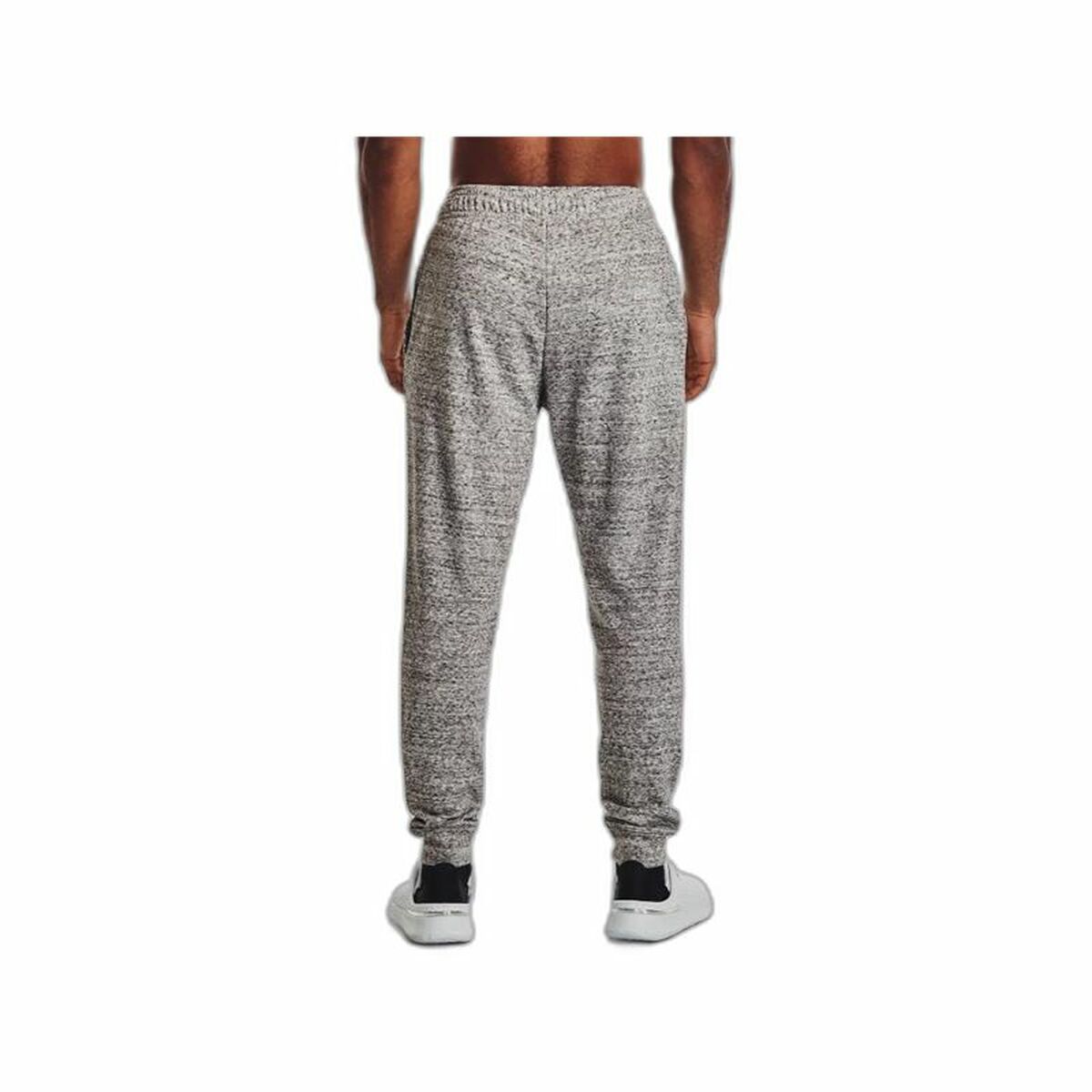 Long Sports Trousers Under Armour Rival Terry Grey Men Fitness