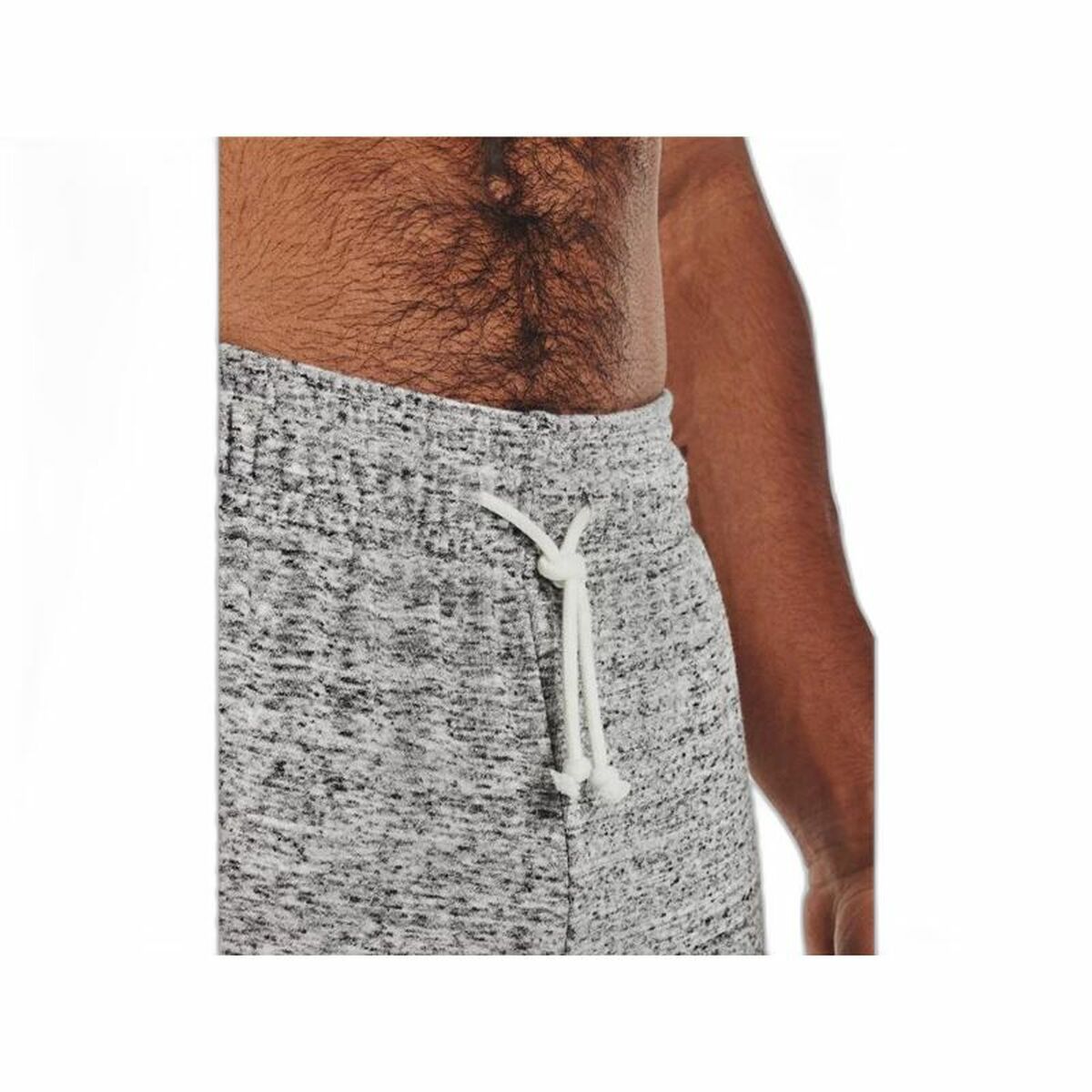 Long Sports Trousers Under Armour Rival Terry Grey Men Fitness