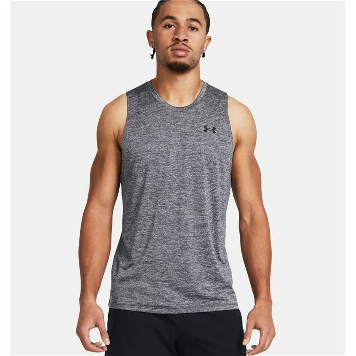 Men’s Sleeveless T-shirt Under Armour Tech Tank Dark grey