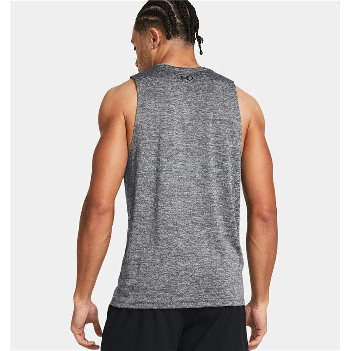 Men’s Sleeveless T-shirt Under Armour Tech Tank Dark grey