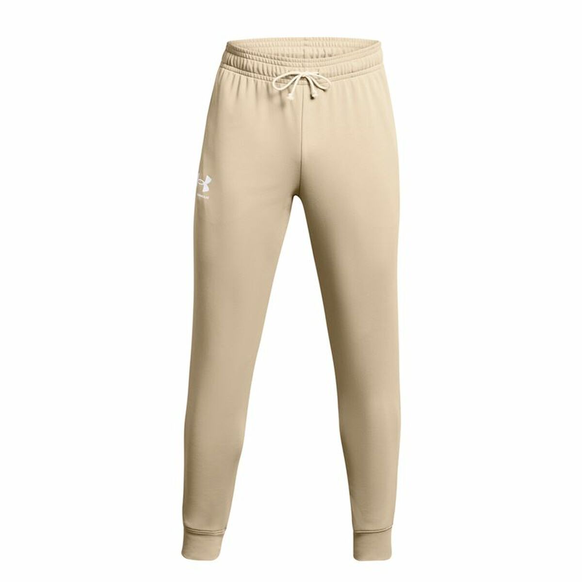 Trousers Under Armour Rival Terry Jogger Beige Trousers Under Armour Rival Terry Jogger Beige