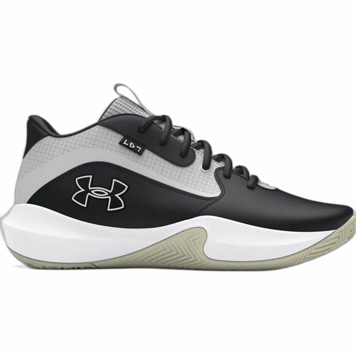 Basketball Shoes for Adults Under Armour Lockdown 7 Black Basketball Shoes for Adults Under Armour Lockdown 7 Black