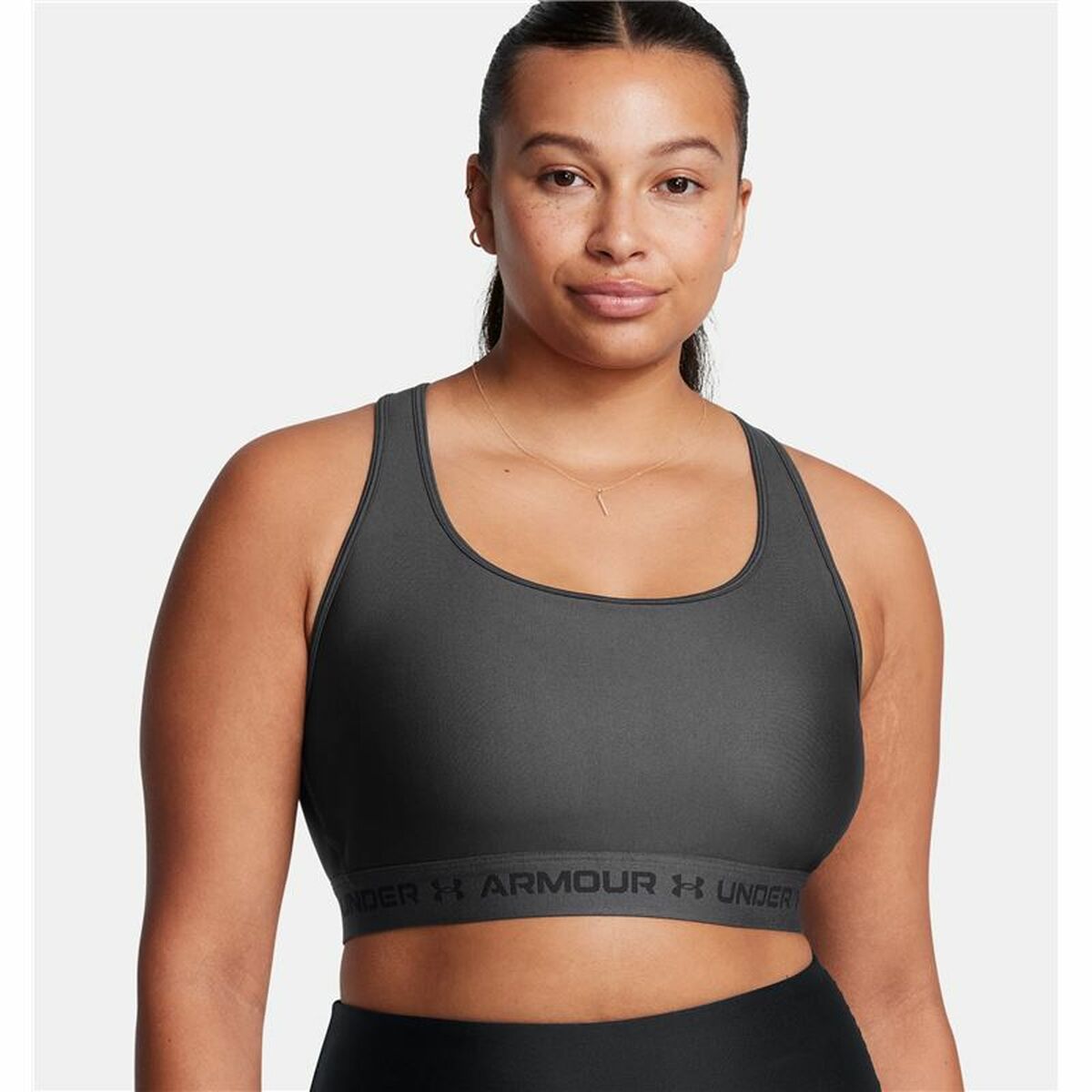Sports Bra Under Armour Fitness Dark grey