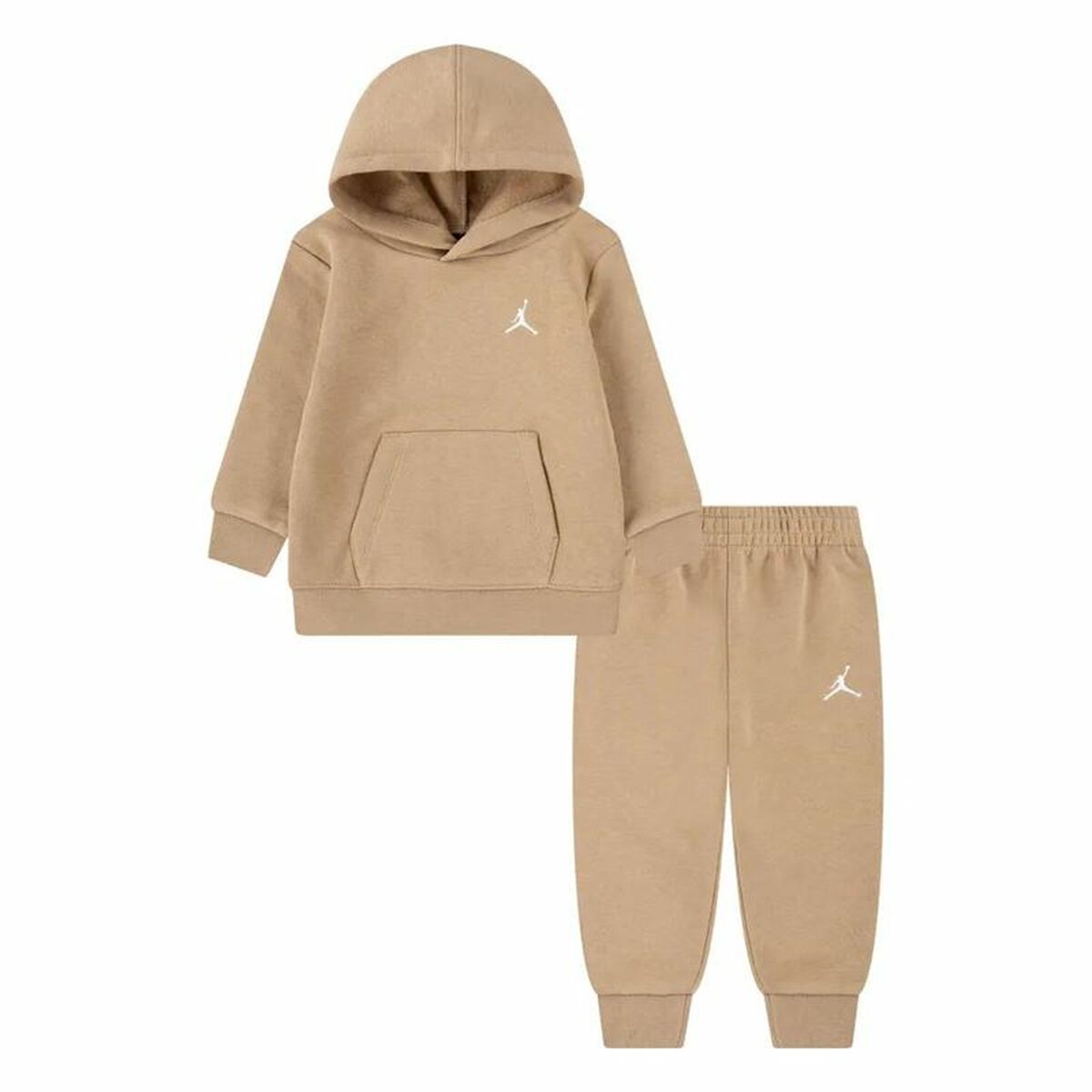 Sports Outfit for Baby Jordan Brooklyn Fleece Po Set Brown 2 Pieces Sports Outfit for Baby Jordan Brooklyn Fleece Po Set Brown 2 Pieces