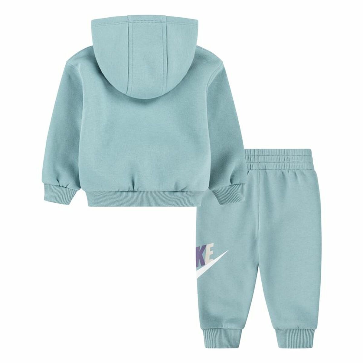 Children’s Sports Outfit Nike Nkn Club Fleece Set Aquamarine