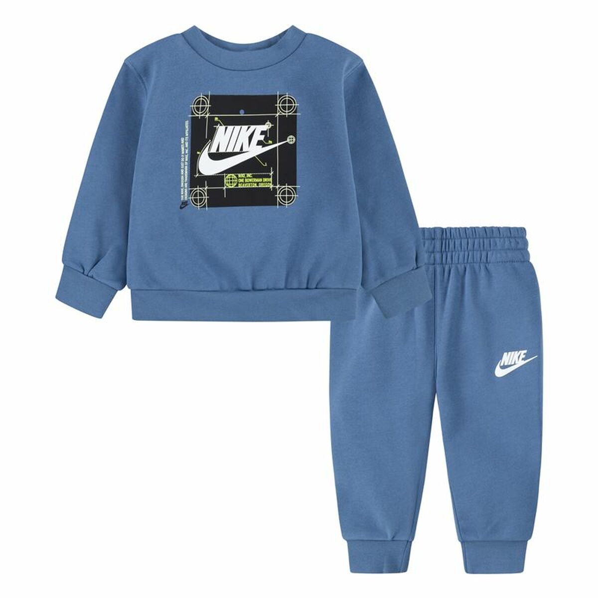 Children’s Sports Outfit Nike Nsw Future Utility Crew Blue