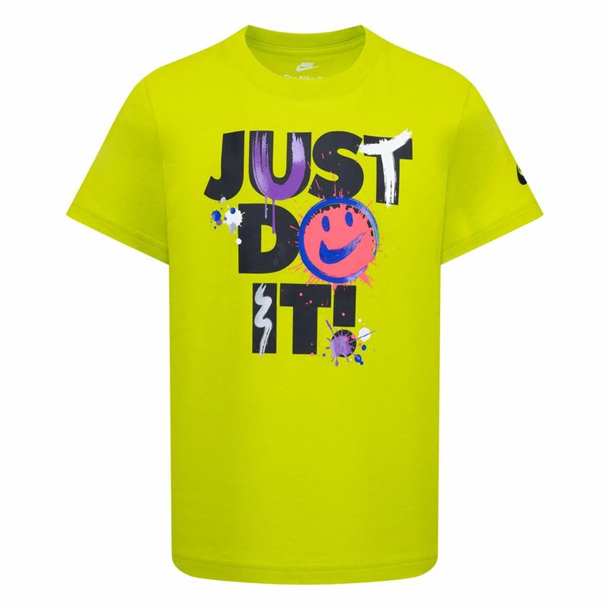 Child’s Short Sleeve T-Shirt Nike Nkb Express Yourself Jdi Ss Yellow
