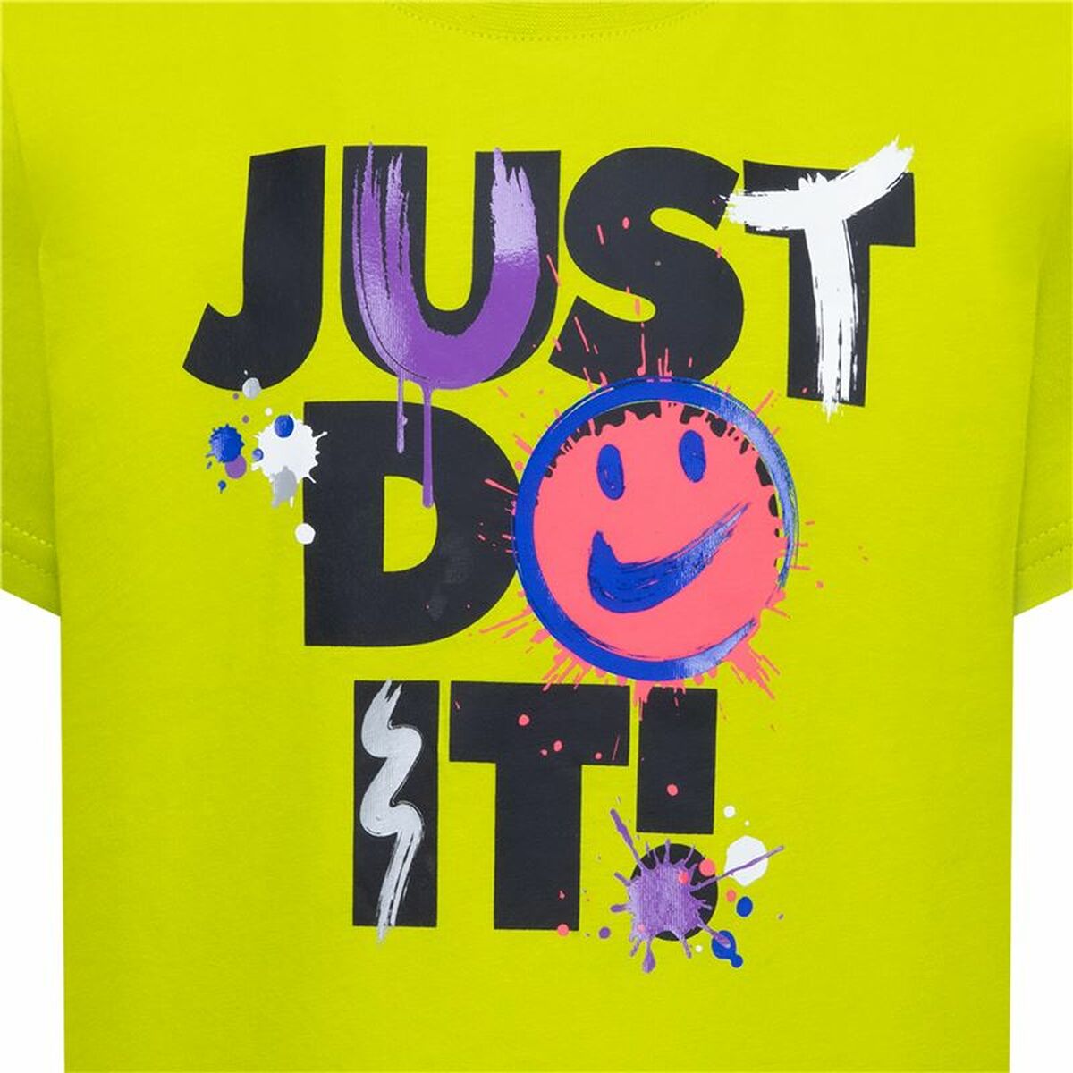 Child’s Short Sleeve T-Shirt Nike Nkb Express Yourself Jdi Ss Yellow