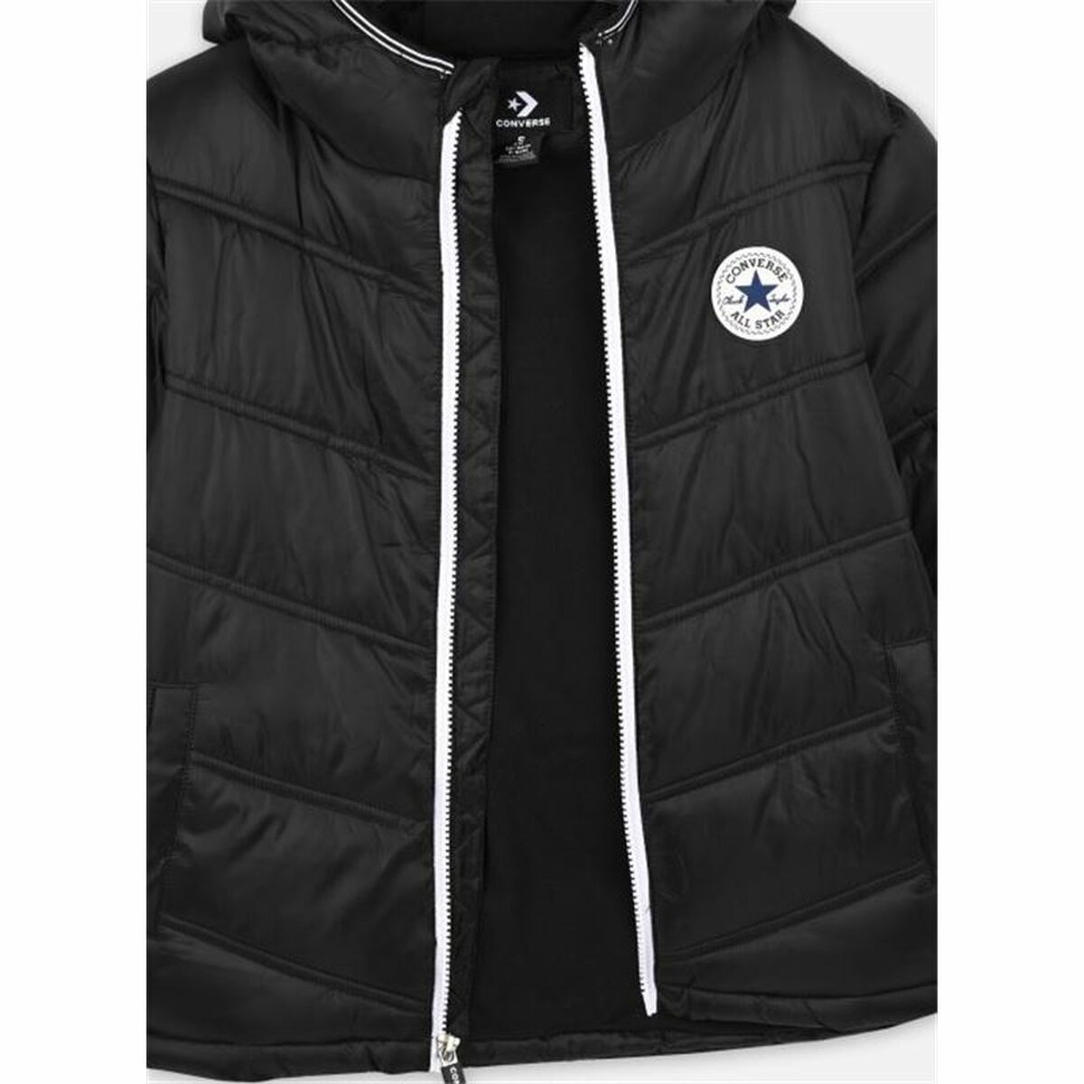 Children’s Jacket Converse Mdwt Black