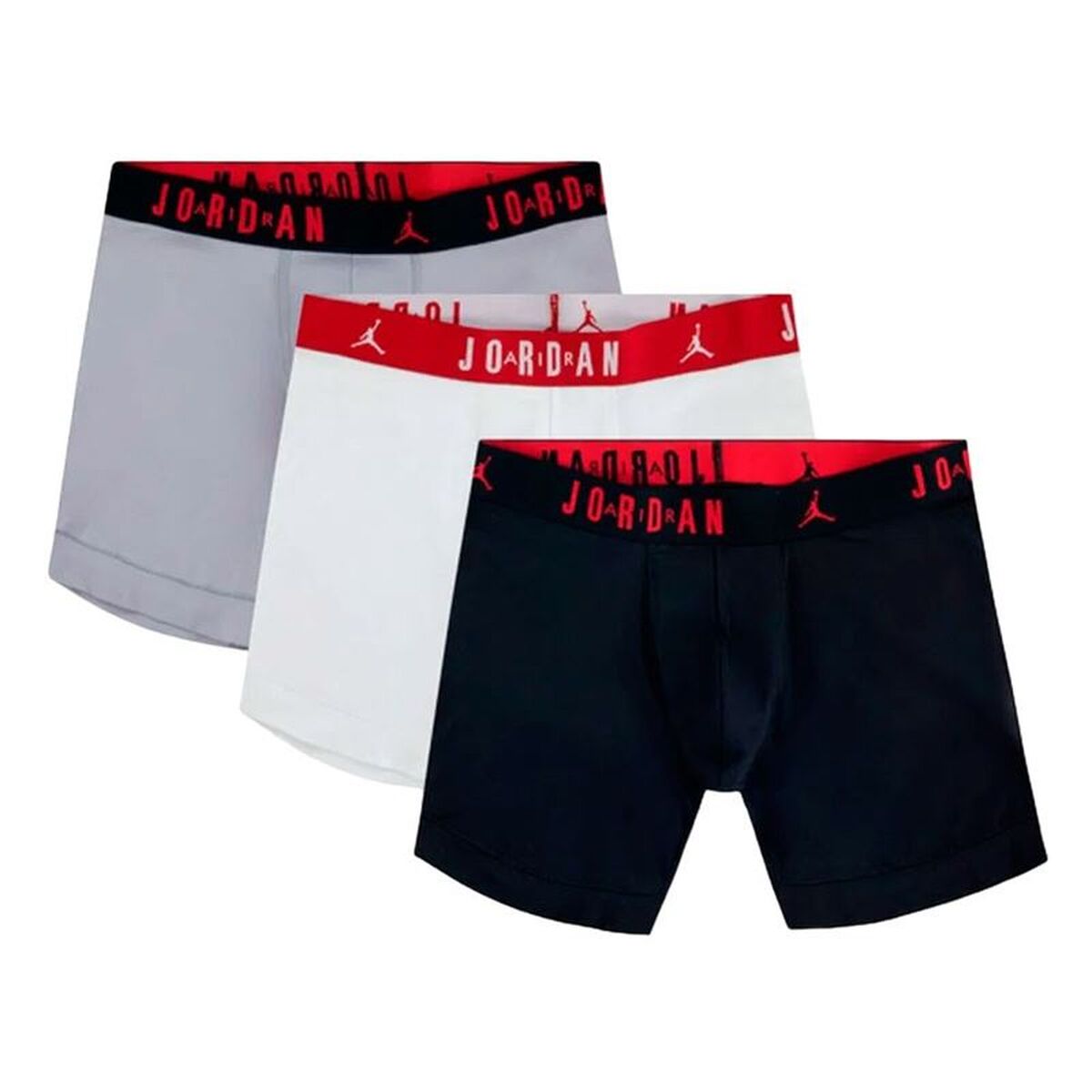 Men’s Boxer Shorts Jordan Jhm Mens Flight Grey 3 Pieces Men’s Boxer Shorts Jordan Jhm Mens Flight Grey 3 Pieces